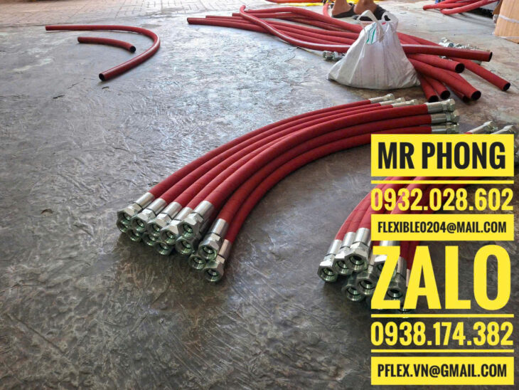 Cấu tạo ống thủy lực- ống thủy lực 3/4 -Bấm ống thủy lực -Đầu ống thủy lực