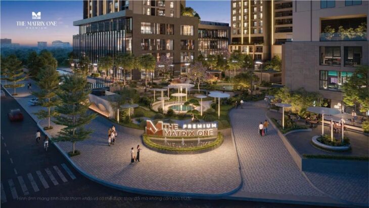 Hàng hiếm 2N2VS DT 86m2 mặt nội khu dự án Matrix One GDD2 TTS 10,4 tỷ