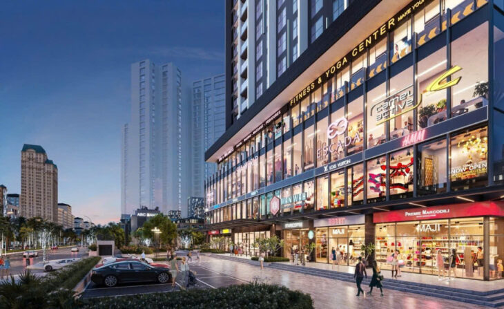 Bán căn Viwe Công viên Mễ Trì xem Bắn Pháo Hoa SVĐ Mỹ Đình 116m2 (3N3VS) giá TTS 14 tỷ 1 căn tầng