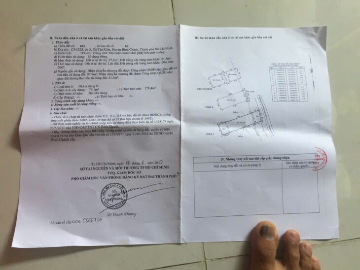 CHÍNH CHỦ CẦN BÁN Bán Nhà – Đất Xã Tân Kiên, Huyện Bình Chánh – TP Hồ Chí Minh