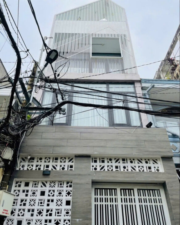 Bán nhà mới xây 48m2 x 4 tầng P14, Gò Vấp – 5PN –hẻm xe hơi– nhỉnh 5 tỷ TL