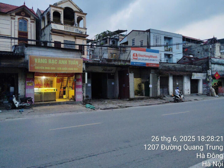 CHO THUÊ MẶT BẰNG KINH DOANH LÀM KHO HÀNG GIAO DỊCH TẠI QUỐC LỘ 6, PHƯỜNG YÊN NGHĨA, HÀ ĐÔNG