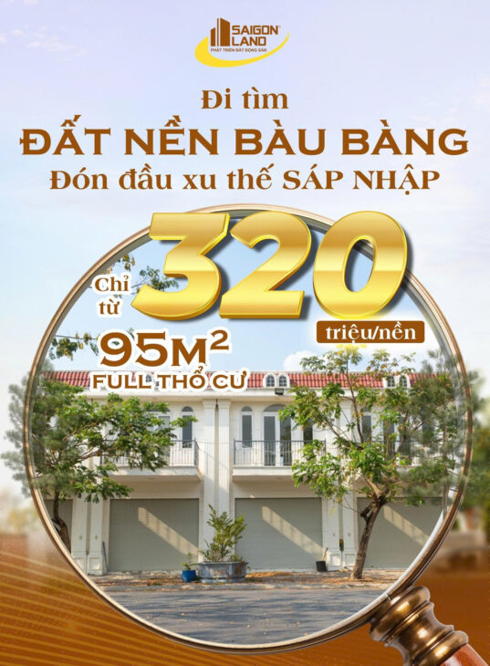 Chỉ từ 320 TRIỆU – Sở hữu ngay đất full thổ cư 95m²!