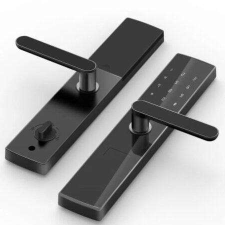KHOÁ CỬA THÔNG MINH Y01-2 ( 5 Chức năng mở : vân tay, mật khẩu, thẻ từ, khoá cơ, app TTlock)