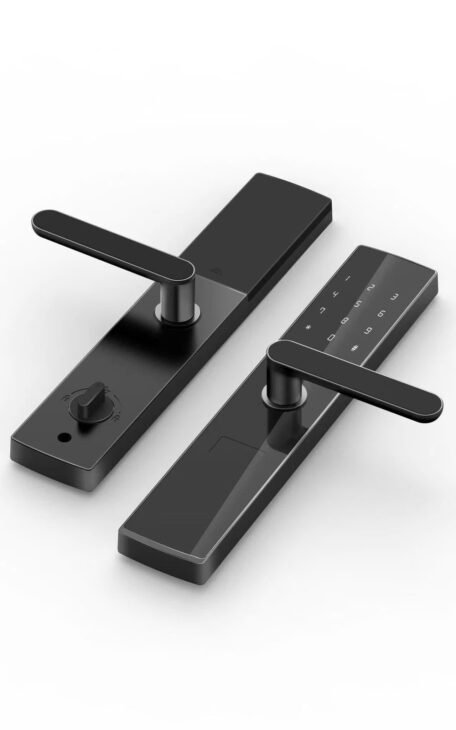 KHOÁ CỬA THÔNG MINH Y01-2 ( 5 Chức năng mở : vân tay, mật khẩu, thẻ từ, khoá cơ, app TTlock)