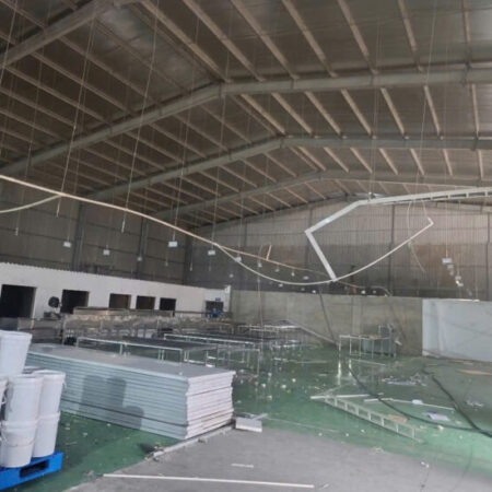 💯 MỜI THUÊ KHO XƯỞNG 1100M CCN HÀ MÃN – THUẬN THÀNH – BẮC NINH – GIÁ 75K/M – NỀN EPOXY, WC,