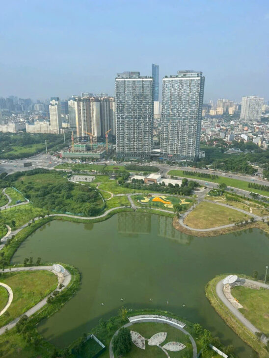 Bán căn Viwe Công viên Mễ Trì xem Bắn Pháo Hoa SVĐ Mỹ Đình 116m2 (3N3VS) giá TTS 14 tỷ 1 căn tầng