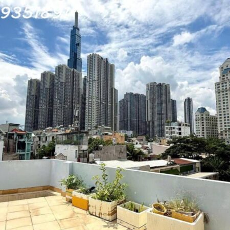 🏚 HIẾM – 2 MẶT HẺM XE HƠI – ĐIỆN BIÊN PHỦ BÌNH THẠNH – VIEW LANDMARK 81 – NGAY GA METRO VĂN THÁNH-