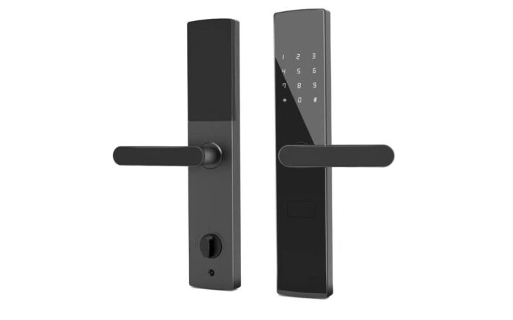 KHOÁ CỬA THÔNG MINH Y01-2 ( 5 Chức năng mở : vân tay, mật khẩu, thẻ từ, khoá cơ, app TTlock)