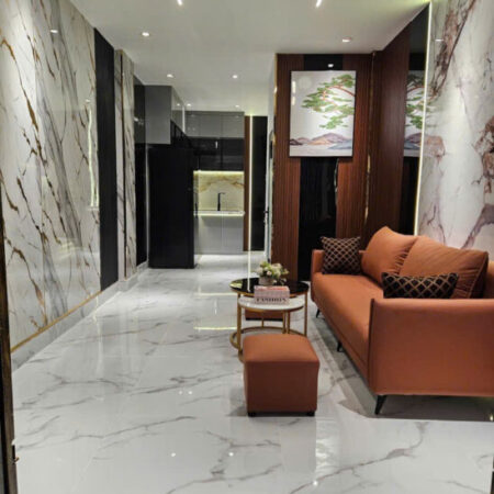 Bán gấp nhà mới kèm nội thất, gần CV Làng Hoa, chỉ 3ty580