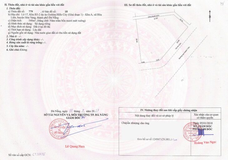 ĐẤT ĐẸP – GIÁ TỐT – CHÍNH CHỦ CẦN BÁN LÔ ĐẤT TẠI Xã Hòa Liên – Huyện Hòa Vang – Thành phố Đà Nẵng