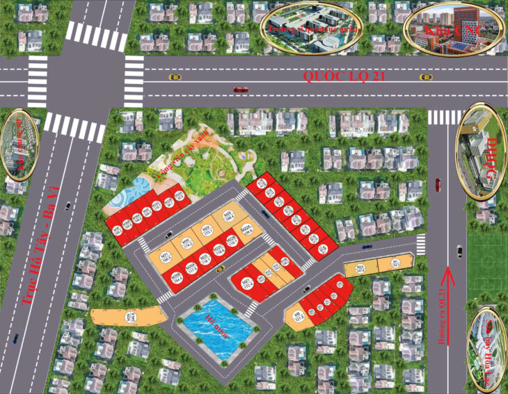 Bán đất nền Láng Hòa Lạc 100m2 giá 2.35 tỷ – gần chợ, trường học, pháp lý rõ ràng Nguyễn Hùng BĐS
