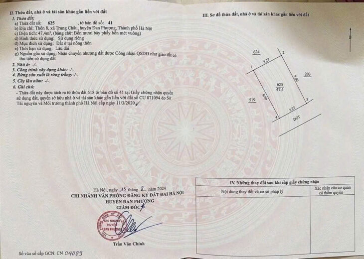 BÁN GẤP 47,4M² ĐẤT ĐẸP TRUNG CHÂU B – LIÊN MINH, HÀ NỘI – Ô TÔ ĐỖ CỬA – GIÁ TRÊN 2 TỶ