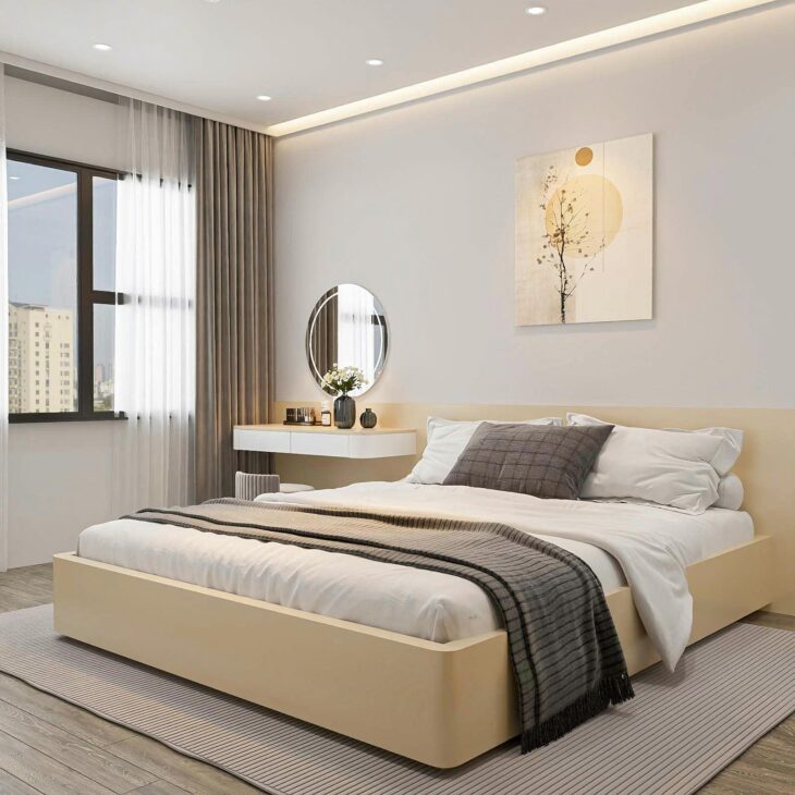 Cho thuê căn hộ 2 phòng ngủ -TC1, Vinhomes Smart City – Full nội thất, chỉ xách vali vào ở!