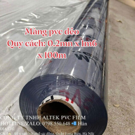 Màng pvc dẻo trong suốt tại Hà Nội – giải pháp thông minh cho mọi không gian