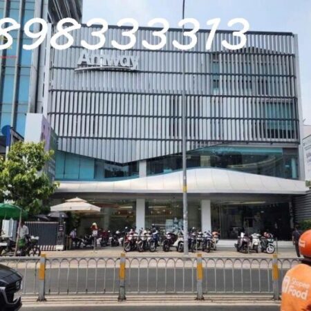 Bán tòa nhà Mặt tiền trung tâm 410B-410C-410D Nguyễn Thị Minh Khai, Trệt 3 lầu, 19.3m x 35m Công