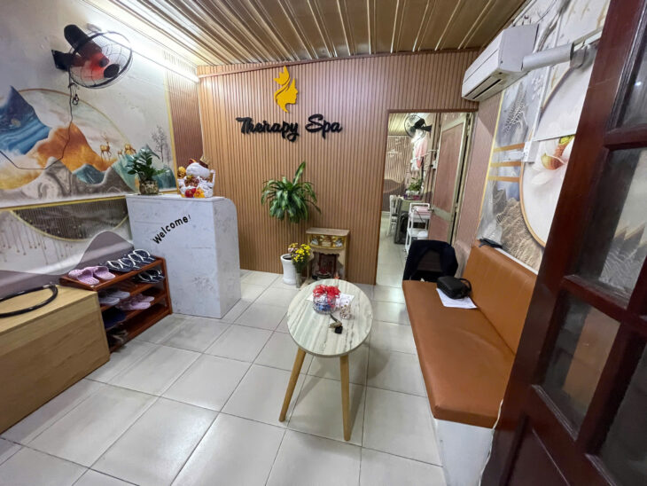 Quận 6 ! Sang Gấp Spa Gía Rẻ Chỉ 55 tr , MB thuê Rẻ chỉ 7 tr / tháng , Dt : 3,5m x 12m . 1 trệt,