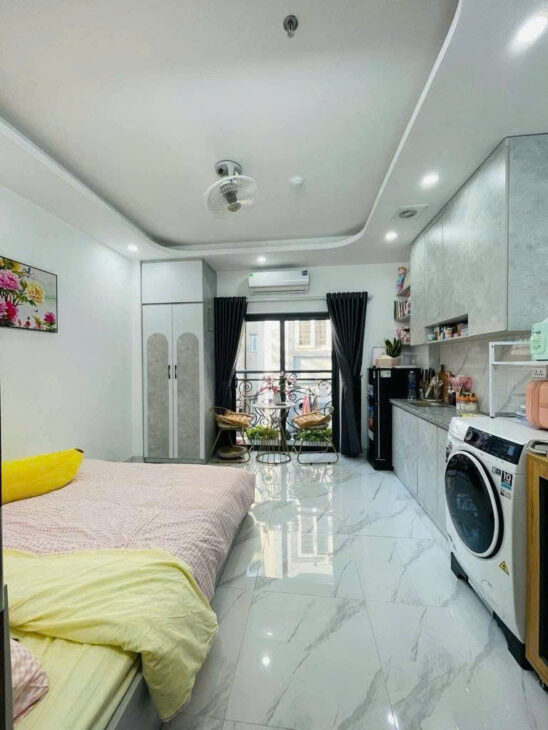 TÒA CHDV TRUNG TÂY HỒ 60M² X 7 TẦNG, THANG MÁY, 17 PHÒNG, DOANH THU 90TR/THÁNG, 2 MẶT THOÁNG