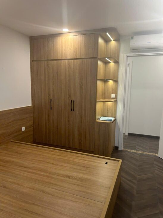 Cho thuê căn góc 3 phòng ngủ, full nội thất tại tòa C Paragon Cầu Giấy