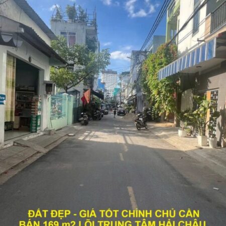 ĐẤT ĐẸP – GIÁ TỐT CHÍNH CHỦ CẦN BÁN 169 m2 LÕI TRUNG TÂM HẢI CHÂU, Phường Thạc Gián, Thanh Khê
