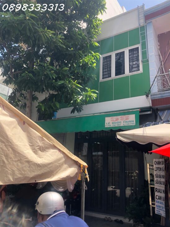 Bán nhà Mặt tiền 58 LÊ QUỐC TRINH, Phú Thọ Hòa – Giá chỉ 5 tỷ nhỉnh.