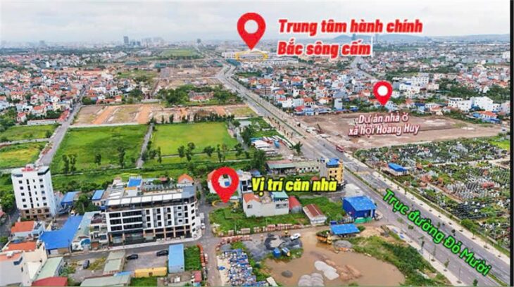 Một BĐS đẹp cực tiềm năng 102m2 có nhà 2 tầng, tại Thuỷ Nguyên, gần ngay trung tâm hành chính