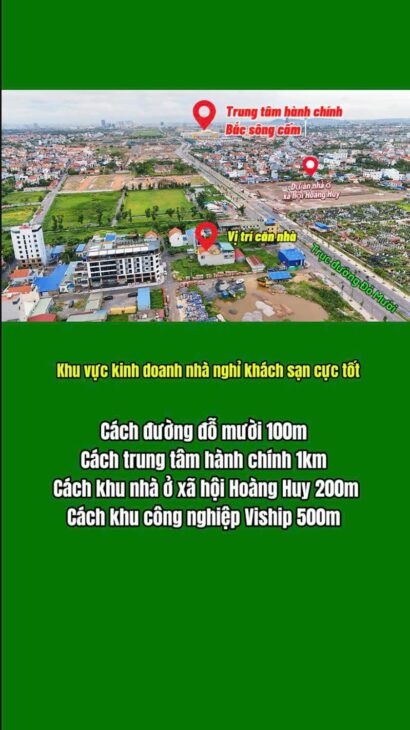 Một BĐS đẹp cực tiềm năng 102m2 có nhà 2 tầng, tại Thuỷ Nguyên, gần ngay trung tâm hành chính