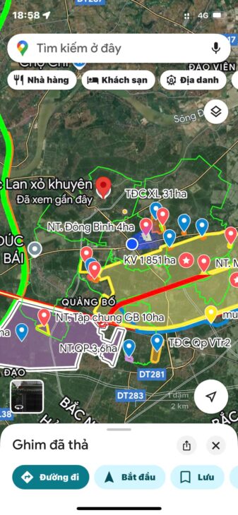Vị Trí Vàng Tiềm Năng – HÀNG F0 – 6 LÔ ĐẤT ĐẸP TẠI BẢO THÁP, ĐÔNG CỨU, GIA BÌNH, BẮC NINH