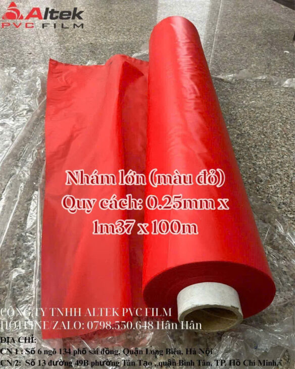 Màng pvc nhám lớn nhiều màu– chống trầy