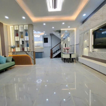 Nhà Đẹp Quận 7, Hẻm Huỳnh Tấn Phát: 56m2, 3 Tầng, Giá Tốt