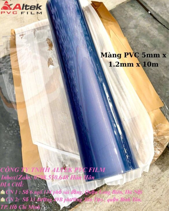 Màng PVC dẻo 5mm giá sỉ toàn quốc