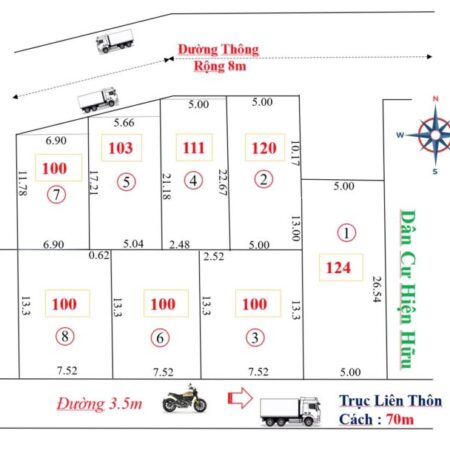 Chưa Đến 1 Tỷ Bạn Sở Hữu Ngay Lô Đất 100m2 tại Liên Xuân, Nam Sơn, Sóc Sơn, Hà Nội