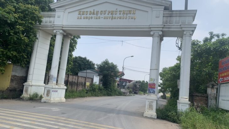 BÁN ĐẤT ĐẤU GIÁ CẦU LỌC_NGỌC TẢO_PHÚC THỌ_GẦN KCN NAM PHÚC THỌ_200M RA ĐƯỜNG 32 _Ô TÔ ĐỖ CỬA –