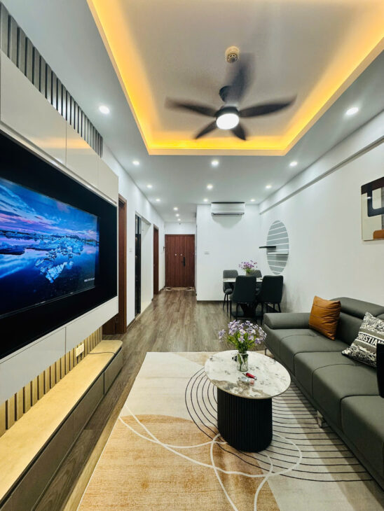 Căn hộ chung cư CT36B Định Công, 60m2, 2 ngủ, sổ đỏ, full nội thất, giá 4.55 tỷ