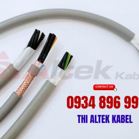 Cáp điều khiển 8 lõi chống nhiễu và không chống nhiễu Altek Kabel