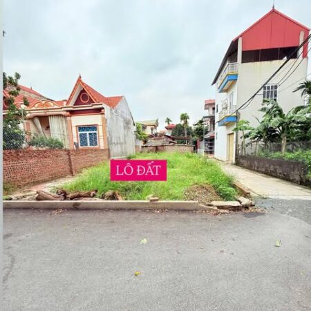 BÁN 86M ĐẤT LÔ GÓC 2 MẶT TIỀN TRUNG TÂM XA VÕNG XUYÊN, PHÚC THỌ. NGAY TRƯỜNG CẤP 1-2 & TỈNH LỘ 82,