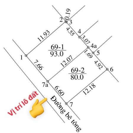 Bán 80m đất đường thông ngay QL 32 tại Thọ Lộc, Phúc Thọ, Hà Nội
