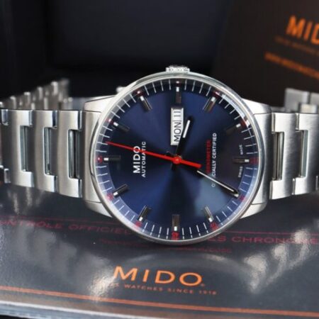 ĐH Nam MIDO Commander Chronometer – Mặt Xanh Navy – Automatic, Size 40mm – Fullbox…