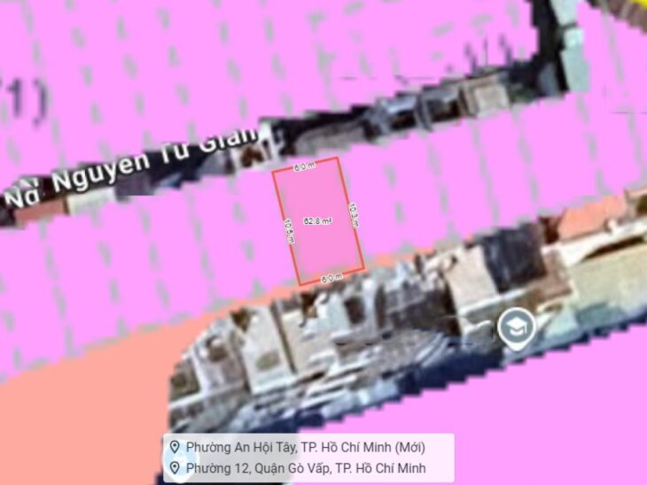 Giảm sốc 600tr! Nhà Vuông 3 tầng HXH 63m2 – Nguyễn Tư Giản Q12