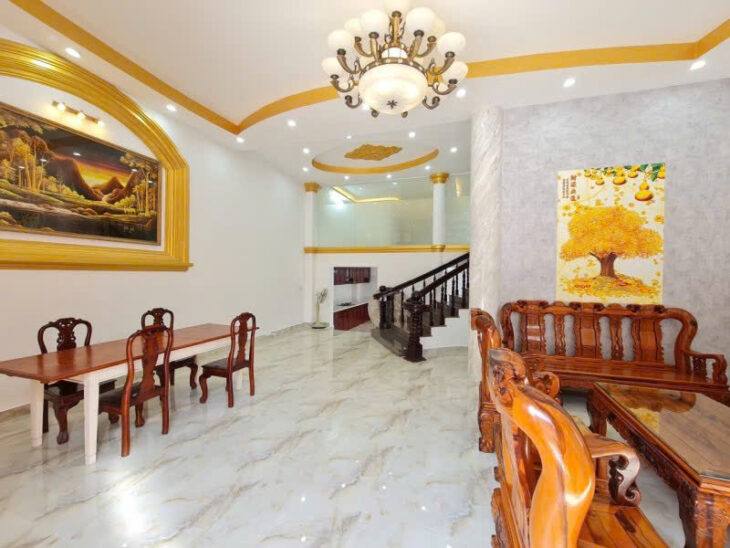 Biệt thự 4 tầng Gò Vấp ngang 8m 144m2 view GÓC đẹp HXH Nguyễn Oanh gần Hoàn Mỹ chỉ 25 tỷ