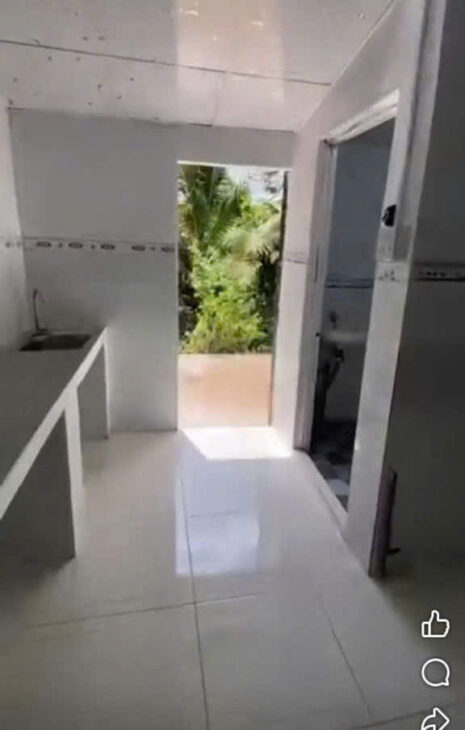 Nhà 2,5 triệu 2 phòng ngủ Khu dân cư 3a