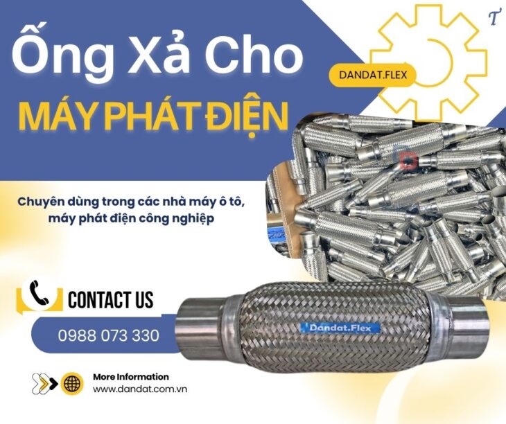 Bô giảm chấn inox/ Bô zin chống rung/ Ống bô xả máy phát điện/ Ổng giảm chấn cho tàu biển/Ống xả mềm