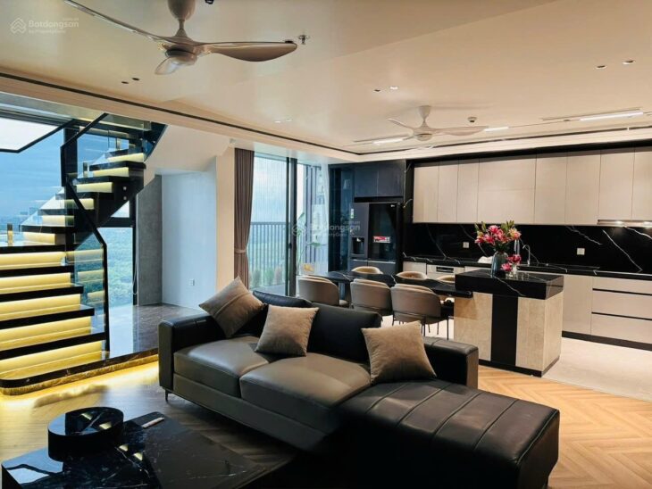 Bán căn hộ Mezza trần cao -2 tầng 2 ban công view hồ nội thất cao cấp toà ONSE