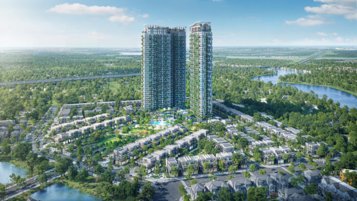 Căn hộ 2PN Eco Retreat Ecopark Long An giá gốc CĐT 4,3 tỷ (gồm VAT+KPBT), view biệt thự đảo