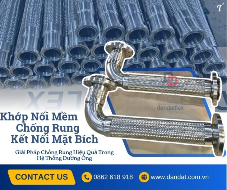 Khớp nối mềm/ Khớp nối mềm chống rung/ Khớp nối chống rung cho máy bơm/ Khớp nối chống rung máy phát