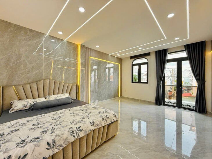 Nhà phố 4 lầu mới MTKD Đường số ngang 4.3m 77m2 tặng nội thất ngay Mercedes chỉ 11.9 tỷ.