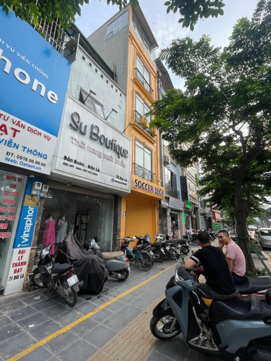 Lô góc mặt phố Đại La 100m² mặt tiền 4.6m sổ vuông nở hậu, vỉa hè đá bóng Kd Đỉnh chỉ 52 tỷ