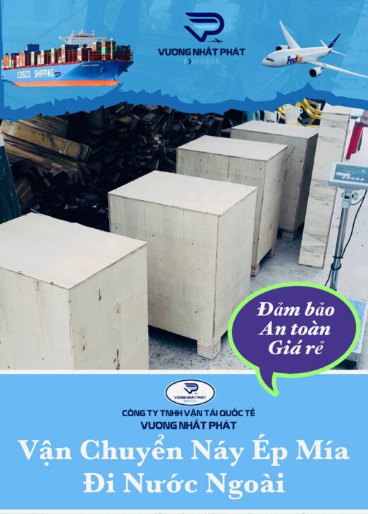 Gửi Máy Ép Nước Mía Đi Mỹ – Đóng Gói Chuyên Nghiệp