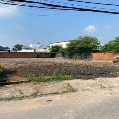 Bán đất mặt tiền 25x40m giá 29 tỷ Đường Đông Thạnh 6-3