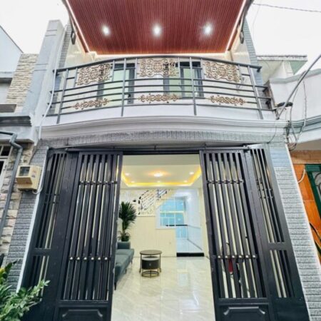 SIÊU PHẨM NHÀ 2 TẦNG MỚI TINH 35M2 NGAY CHỢ THẠCH ĐẦ, GẦN CV LÀNG HOA PHẠM VĂN CHIÊU, GÒ VẤP.
